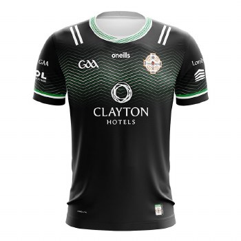 O'Neills London GAA Keepers Jersey 2024 Black Green Age 5-6