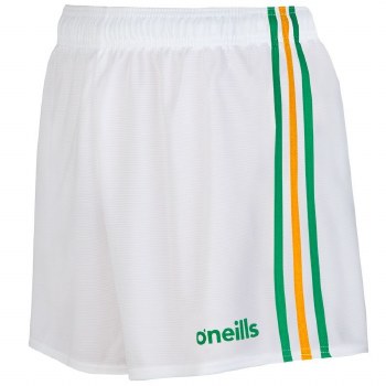 O'Neills Mourne Shorts (White Green Amber) 26