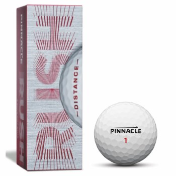 Pinnacle Rush Golf Balls 3 Ball Pack White