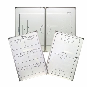 Precision Double-Sided Soccer Folding Coaches Tactics Board 90x120cm