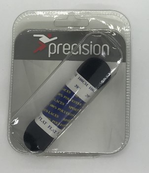 Precision Flat Black Laces 100mm