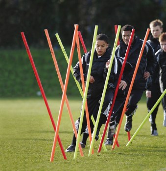 Precision Junior Boundary Poles (Mixed) 12 Pack