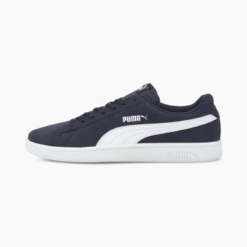 Puma Smash v2 Trainers (Navy White) 6