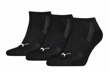 Puma Cushioned Sneaker Socks (Black) Uk 2.5 to 5.5