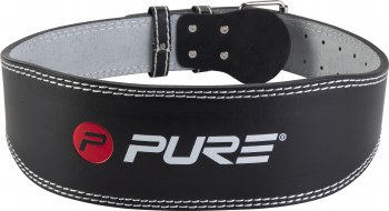 Pure2improve Weight lifting Belt (Black) Small
