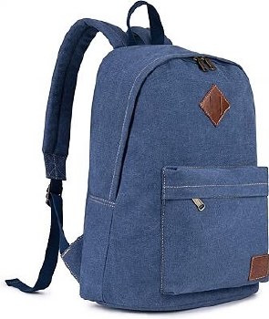 Ridge 53 Canvas Backpack Denim Blue