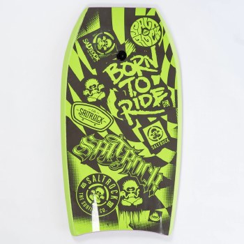 Saltrock Warp 37" Bodyboard (Green Pink)