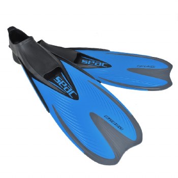 Saec Pinne Speed Snorkelling Fins Blue Black Size 38-39