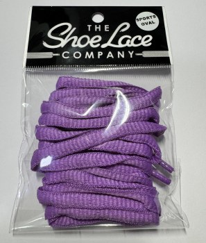 The Shoe Lace Company Sports Oval Laces Lilac