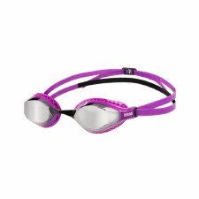Arena Air Speed Mirror Swimming Goggles Adults Purple Black Mirror lens