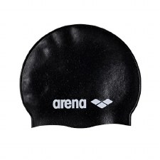 Arena Silicone Swimming Cap Black Multi Adults