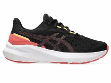 Asics GT-1000 13 GS Kids Runnng Shoes Black Rubble Red Size 4 Asics GT-1000 13 GS Kids Runnng Shoes Black Rubble Red Size 4
