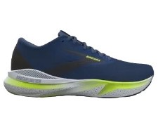 Brooks Adrenaline GTS 24 Men's Running Shoes Navy Peony Black Acid Lime Size 6 Brooks Adrenaline GTS 24 Men's Running Shoes Navy Peony Black Acid Lime Size 6
