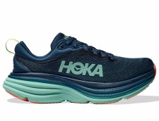 Hoka Bondi 8 Women's Running Shoes Midnight Seafoam Size 5