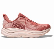 Hoka Clifton 10 Women's Running Shoes Blush Rose Latte Size 5 Hoka Clifton 10 Women's Running Shoes Blush Rose Latte Size 5
