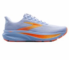 Brooks Ghost 17 Womens Running Shoe Blue Heron White Orange Size 6.5