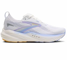 Brooks Glycerin 22 Women's Running Shoes White Blue Heron Apricot Size 5