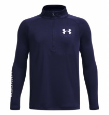 Under Armour Tech™ Big Logo Boys ½ Zip Navy Size Medium Boys