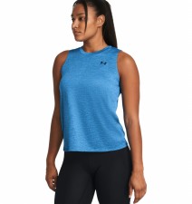 Under Armour Women's Tech™ Twist Tank Blue Twist Size Medium