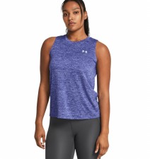 Under Armour Women's Tech™ Twist Tank Purple Twist Size Medium