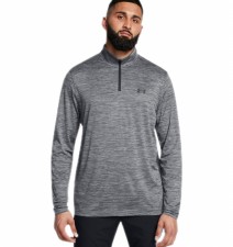 Under Armour Match Play 1/4 Zip Top Steel Anthracite Size Medium