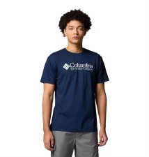 Columbia CSC Basic Logo Tee Collegiate Navy Size Small