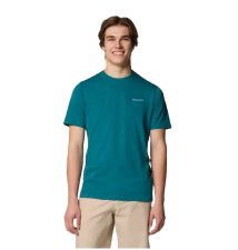 Columbia North Cascades Tee River Blue Size Small