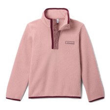 Columbia Youth Helvetia™ Sherpa Half Snap Fleece Eraser Pink Size Small Junior Columbia Youth Helvetia™ Sherpa Half Snap Fleece Eraser Pink Size Small Junior