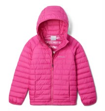 Columbia Girl's Powder Lite™ II Hooded Insulated Jacket Pink Size XL Junior Columbia Girl's Powder Lite™ II Hooded Insulated Jacket Pink Size XL Junior