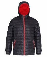 2786 Padded Jacket (Black Red) Medium 2786 Padded Jacket (Black Red) Medium