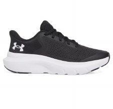 Under Armour Charged Rogue 5 Junior Running Shoes Black White Size 5.5