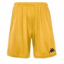 Kappa Borgo Football Shorts Yellow Chrome Size 8