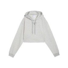 PUMA x HYROX Heavyweight Hoodie Women Light Grey Heather Size XS