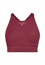 PUMA x HYROX SHAPELUXE High Neck Womens Bra Ruby Shimmer Size Small