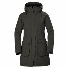 Helly Hansen Womens Boyne Parka Jacket (Beluga) Large Helly Hansen Womens Boyne Parka Jacket (Beluga) Large