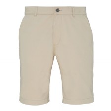 Asquith & Fox Men's Classic Fit Shorts Natural Size Medium
