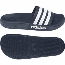 Adidas Adilette Shower Slide (Navy White) 8