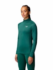 Castore Adapt Womens Training 1/2 Zip Seafoam Sage Size XL