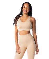 Carpatree Simply Seamless Bra Perfect Beige Size Small