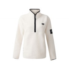 Dare2b Women's Slide Out Half Zip Fleece Egret Size 10