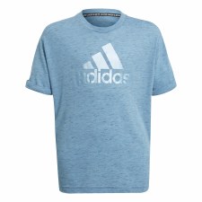 Adidas Future Icons Girls Tee (Blue Haze) 7-8 Adidas Future Icons Girls Tee (Blue Haze) 7-8