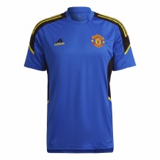 Adidas MUFC EU Training Jersey 21/22 (Blue Black Yellow) Small Adidas MUFC EU Training Jersey 21/22 (Blue Black Yellow) Small