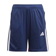 Adidas Trio 25 Essentials Kids Shorts Navy Blue Red Size 11-12 Adidas Trio 25 Essentials Kids Shorts Navy Blue Red Size 11-12