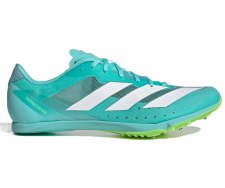Adidas Adizero Distancestar Running Spikes Flash Aqua Cloud White Lucid Lemon Size 10 Adidas Adizero Distancestar Running Spikes Flash Aqua Cloud White Lucid Lemon Size 10