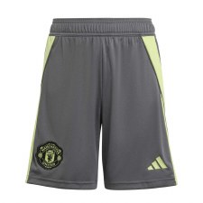 Adida MUFC 25/26 Goalkeeper Shorts Dark Grey Age 7-8