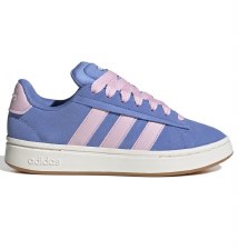 Adidas Grand Court Alpha 00's Ladies Shoes Blue Blue Fusion Clear Pink Size 7