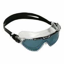 Aqua Sphere Vista XP Swimming Goggles Mask Black Smoke Lens