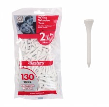 Masters Wooden Tee 54mm (White)