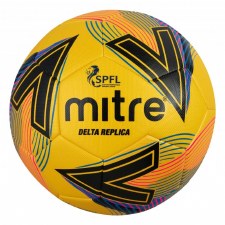 Mitre Delta SPFL Replica Football (Yellow Black) Size 5 Mitre Delta SPFL Replica Football (Yellow Black) Size 5