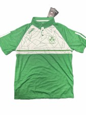 O'Neills Kilrush Shamrocks Polo Green White Size Small